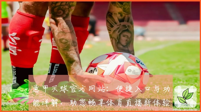 意甲买球官方网站：便捷入口与功能详解，助您畅享体育直播新体验