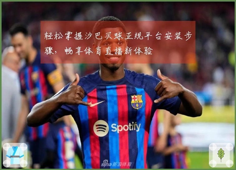 轻松掌握沙巴买球正规平台安装步骤，畅享体育直播新体验